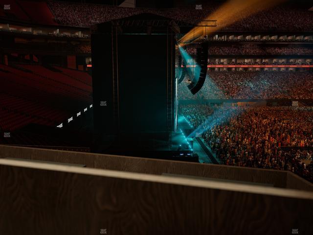 Mercedes-Benz Stadium - Section 132 L Seat View