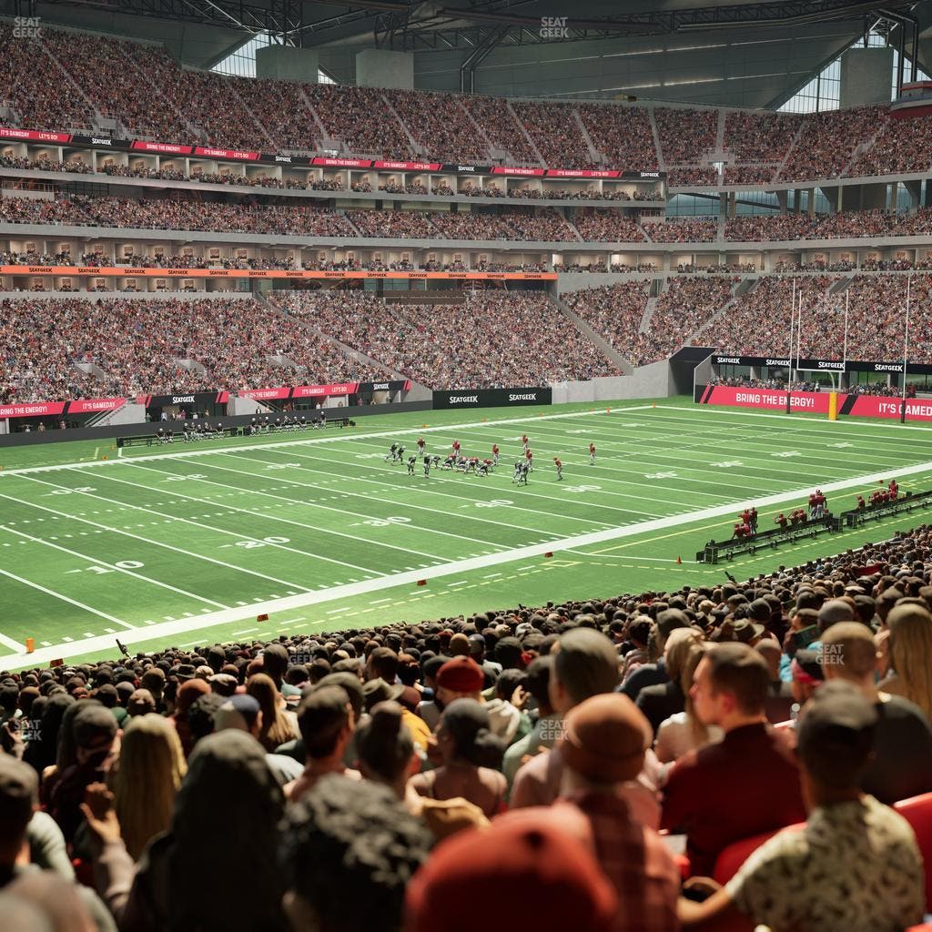 Mercedes-Benz Stadium - Section 132 Seat View