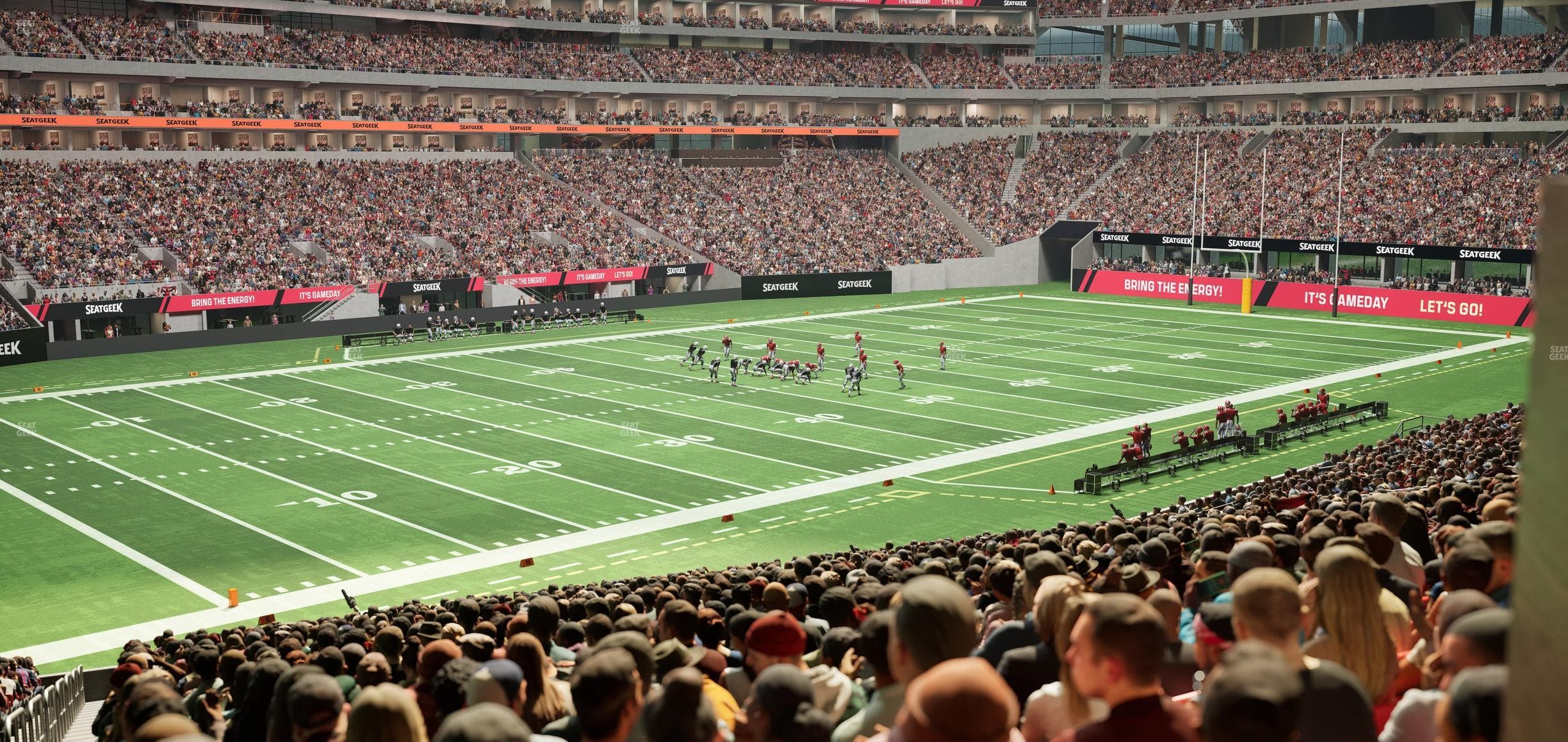 Mercedes-Benz Stadium - Section 132 Seat View