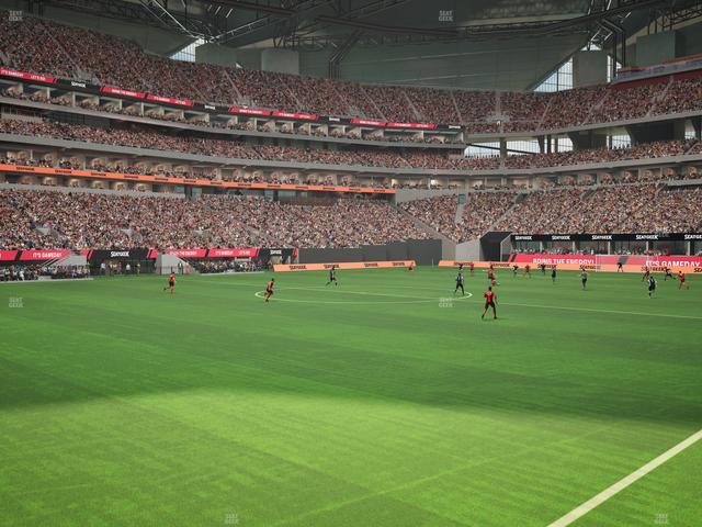 Mercedes-Benz Stadium - Section 132 Seat View