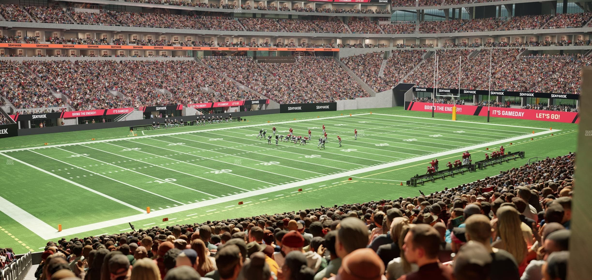 Mercedes-Benz Stadium - Section 132 Seat View