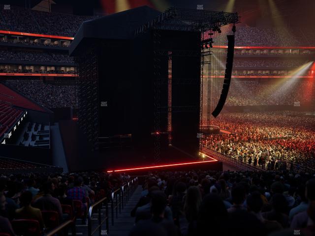 Mercedes-Benz Stadium - Section 132 Seat View