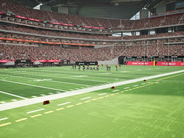 Mercedes-Benz Stadium - Section 132 Seat View