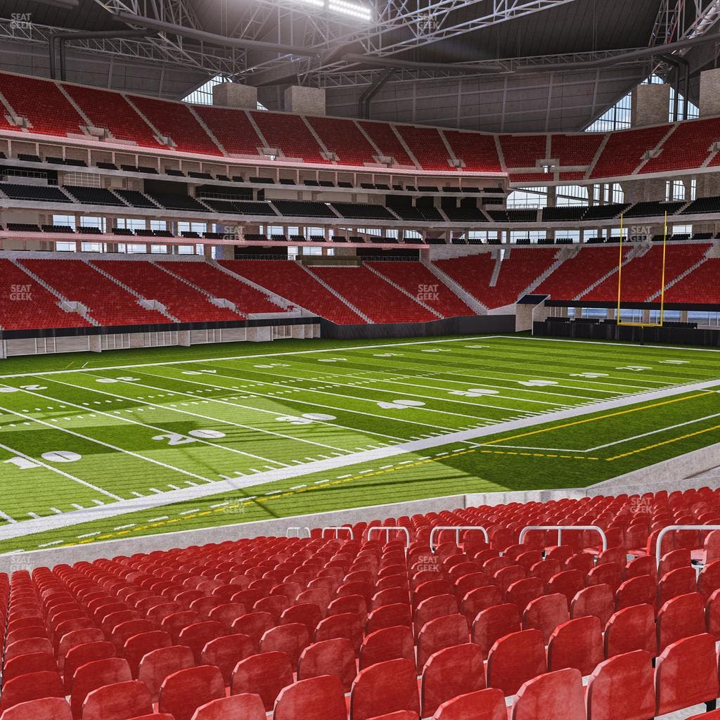 Mercedes-Benz Stadium - Section 132 Seat View