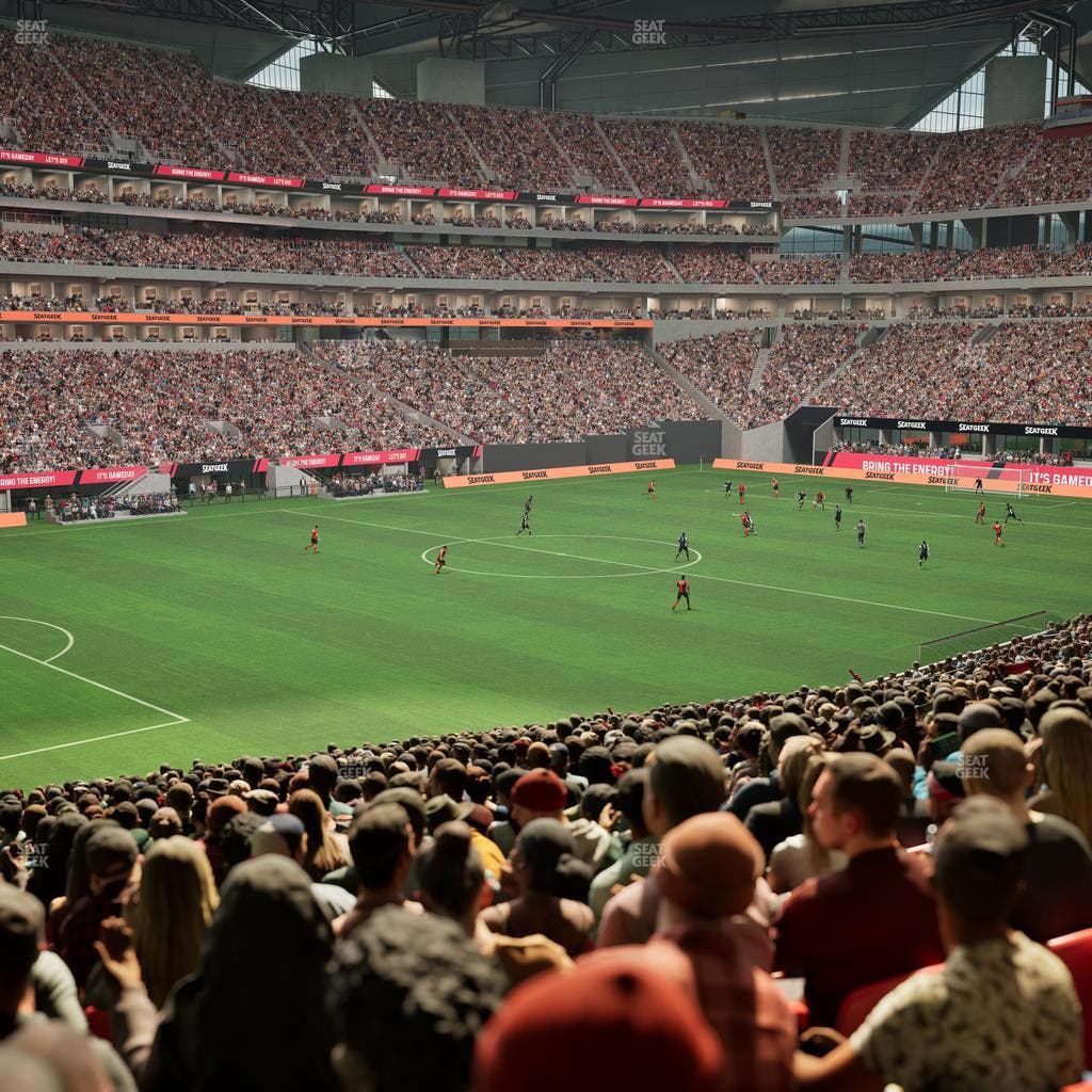 Mercedes-Benz Stadium - Section 132 Seat View