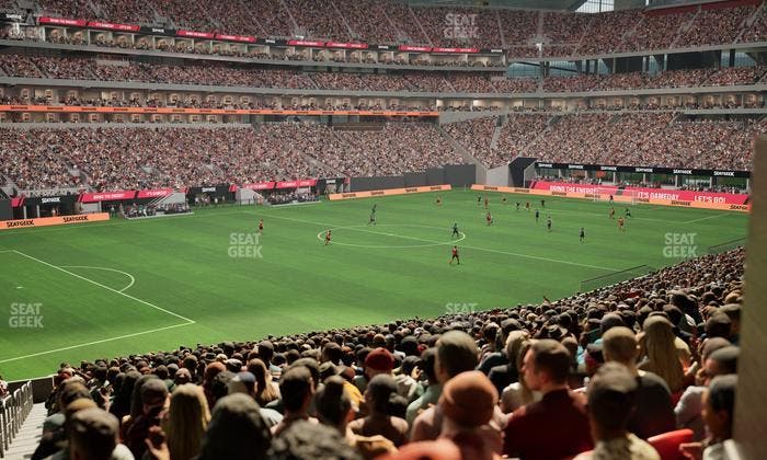 Mercedes-Benz Stadium - Section 132 Seat View