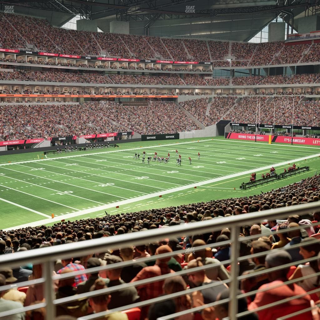 Mercedes-Benz Stadium - Section 133 Seat View