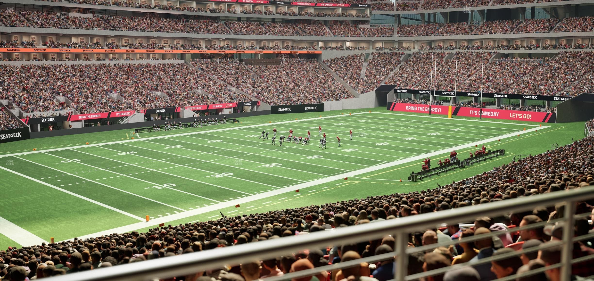 Mercedes-Benz Stadium - Section 133 Seat View