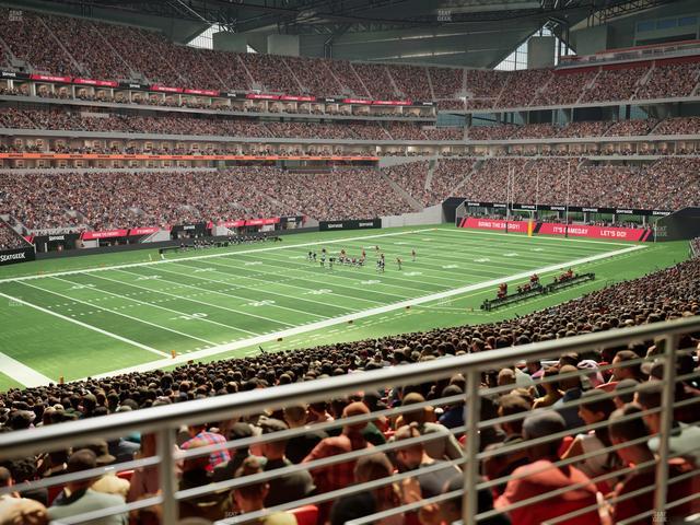 Mercedes-Benz Stadium - Section 133 Seat View