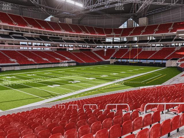 Mercedes-Benz Stadium - Section 133 Seat View