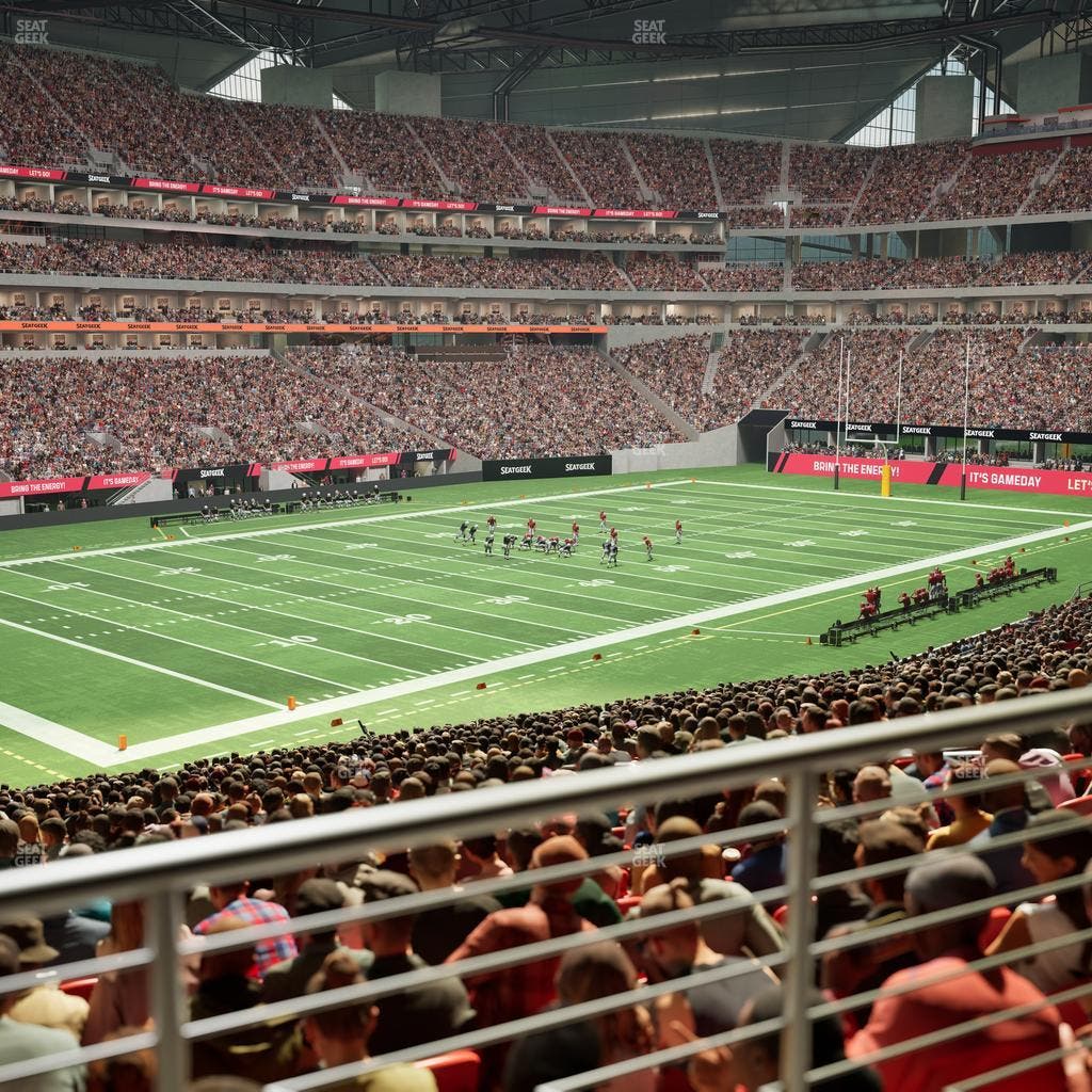Mercedes-Benz Stadium - Section 133 Seat View