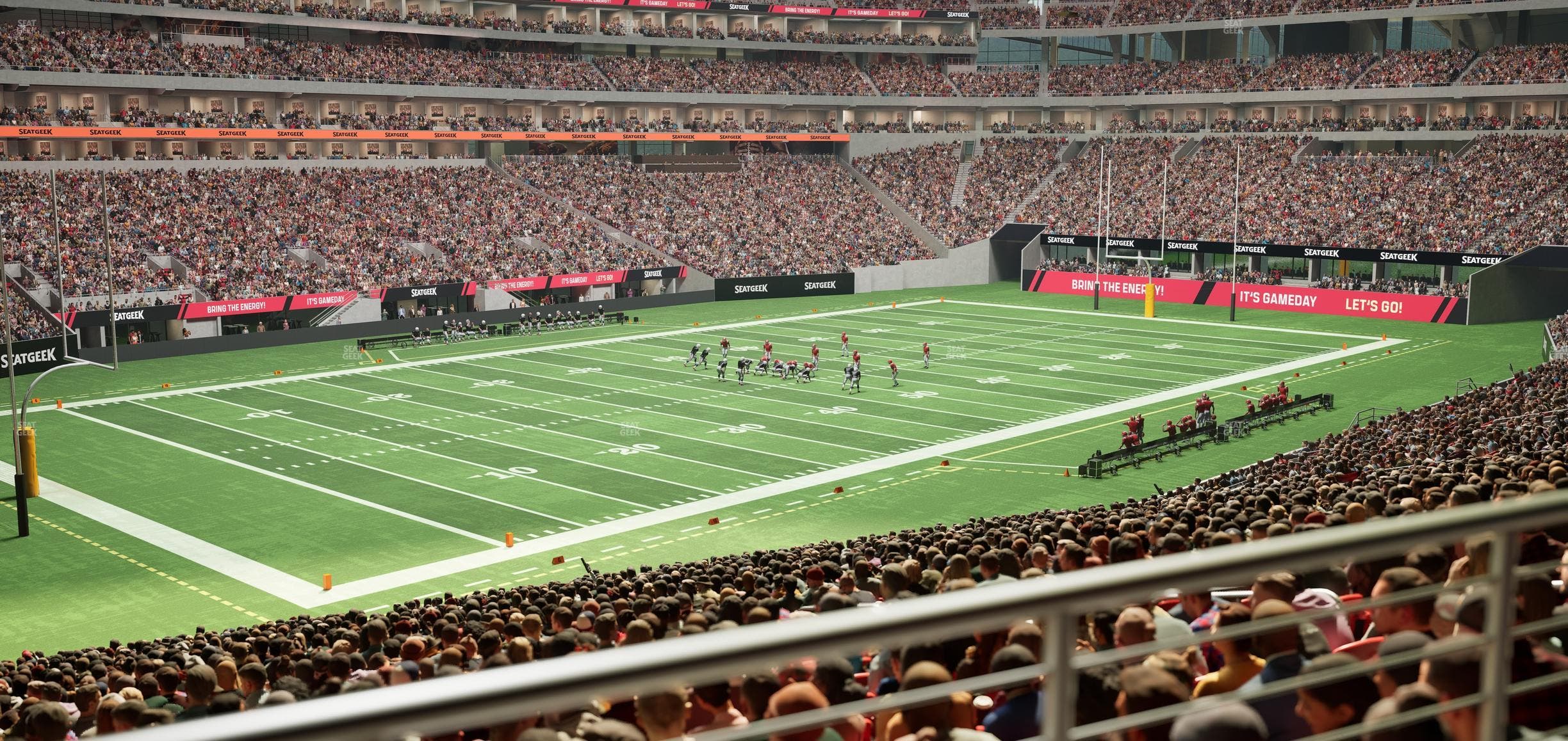 Mercedes-Benz Stadium - Section 133 Seat View