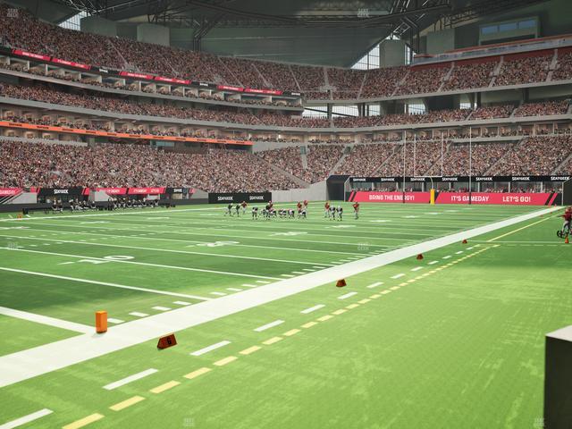 Mercedes-Benz Stadium - Section 133 Seat View