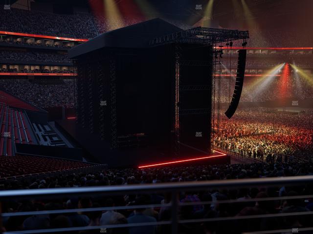 Mercedes-Benz Stadium - Section 133 Seat View