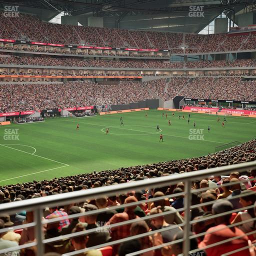 Mercedes-Benz Stadium - Section 133 Seat View