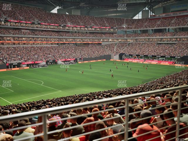 Mercedes-Benz Stadium - Section 133 Seat View
