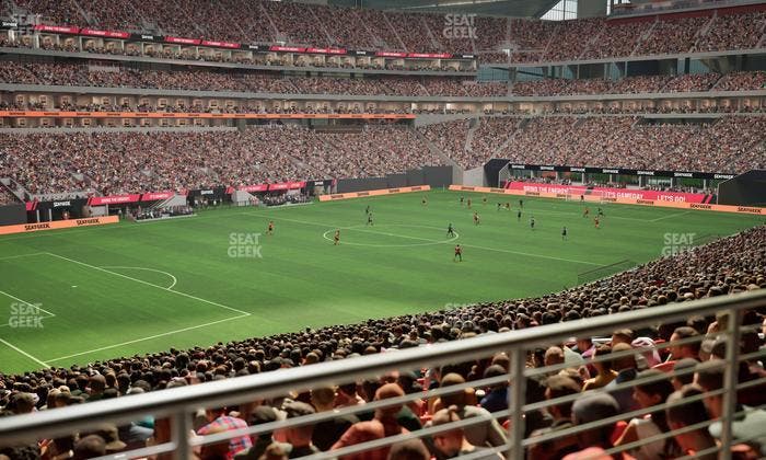 Mercedes-Benz Stadium - Section 133 Seat View