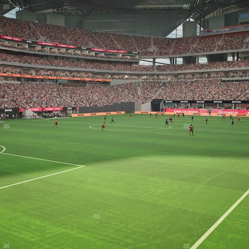 Mercedes-Benz Stadium - Section 133 Seat View