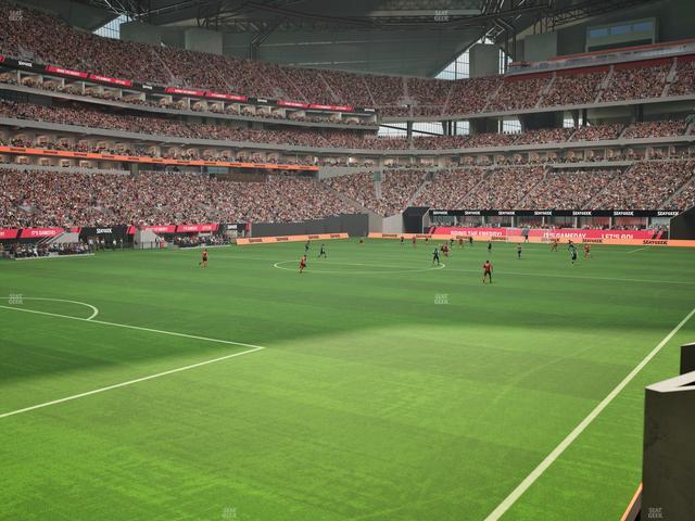 Mercedes-Benz Stadium - Section 133 Seat View