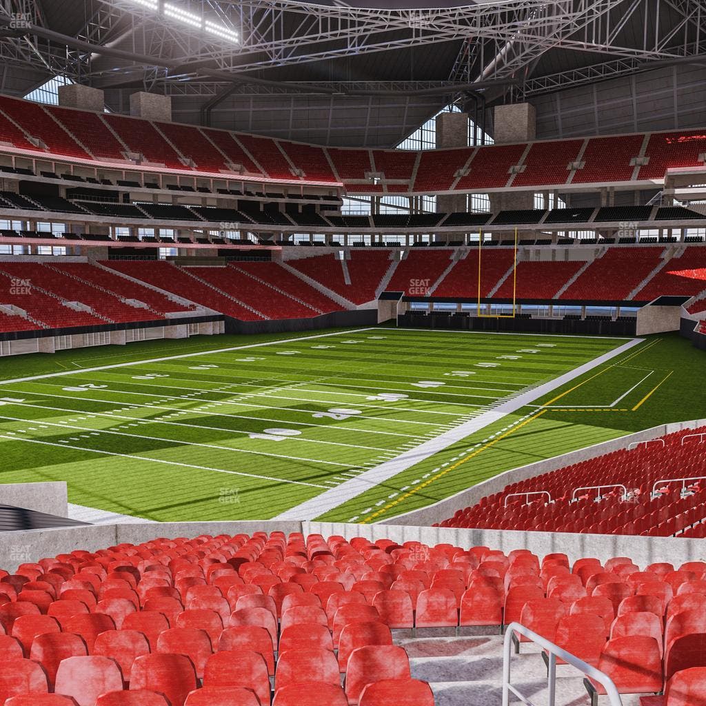 Mercedes-Benz Stadium - Section 134 Ga Dirty Birds Nest Seat View
