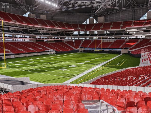 Mercedes-Benz Stadium - Section 134 Ga Dirty Birds Nest Seat View