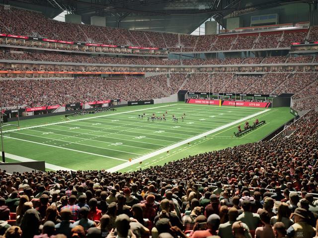 Mercedes-Benz Stadium - Section 134 Seat View