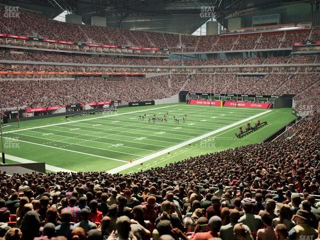 Mercedes-Benz Stadium - Section 134 Seat View