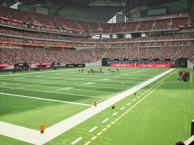 Mercedes-Benz Stadium - Section 134 Seat View