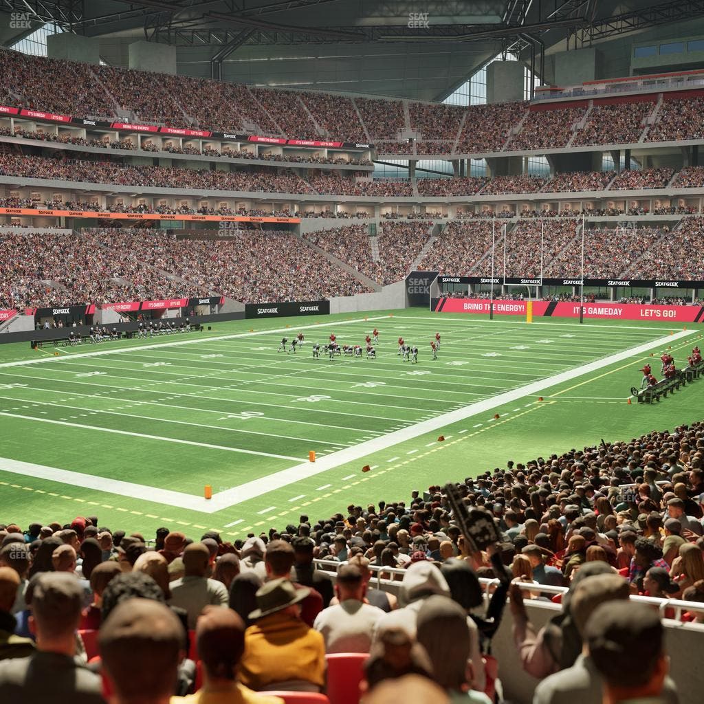 Mercedes-Benz Stadium - Section 134 Seat View