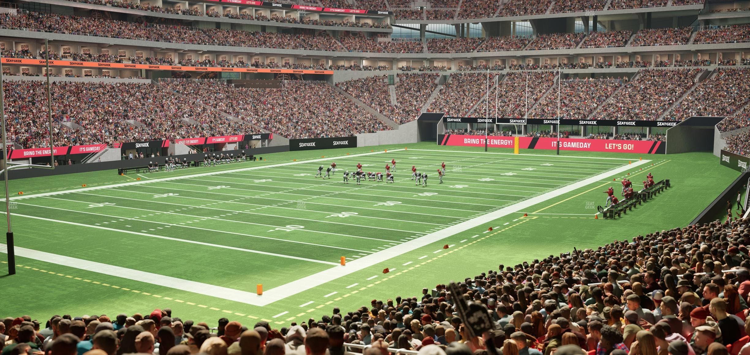 Mercedes-Benz Stadium - Section 134 Seat View