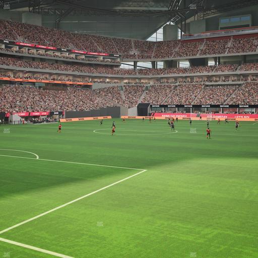 Mercedes-Benz Stadium - Section 134 Seat View