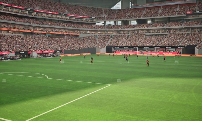 Mercedes-Benz Stadium - Section 134 Seat View