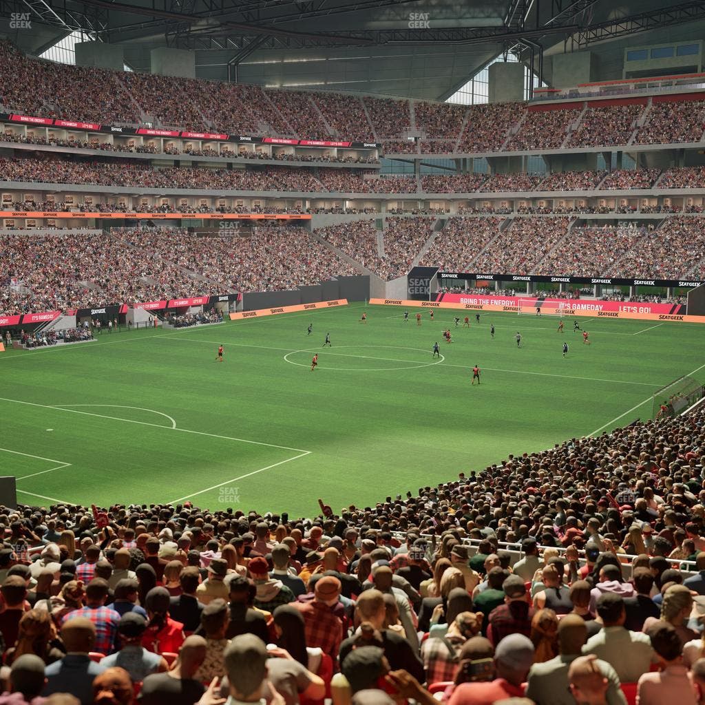 Mercedes-Benz Stadium - Section 134 Seat View