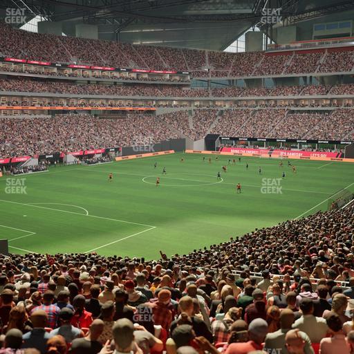 Mercedes-Benz Stadium - Section 134 Seat View