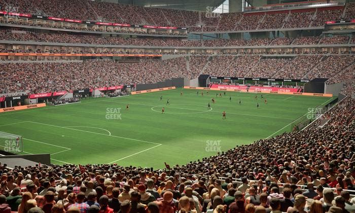 Mercedes-Benz Stadium - Section 134 Seat View