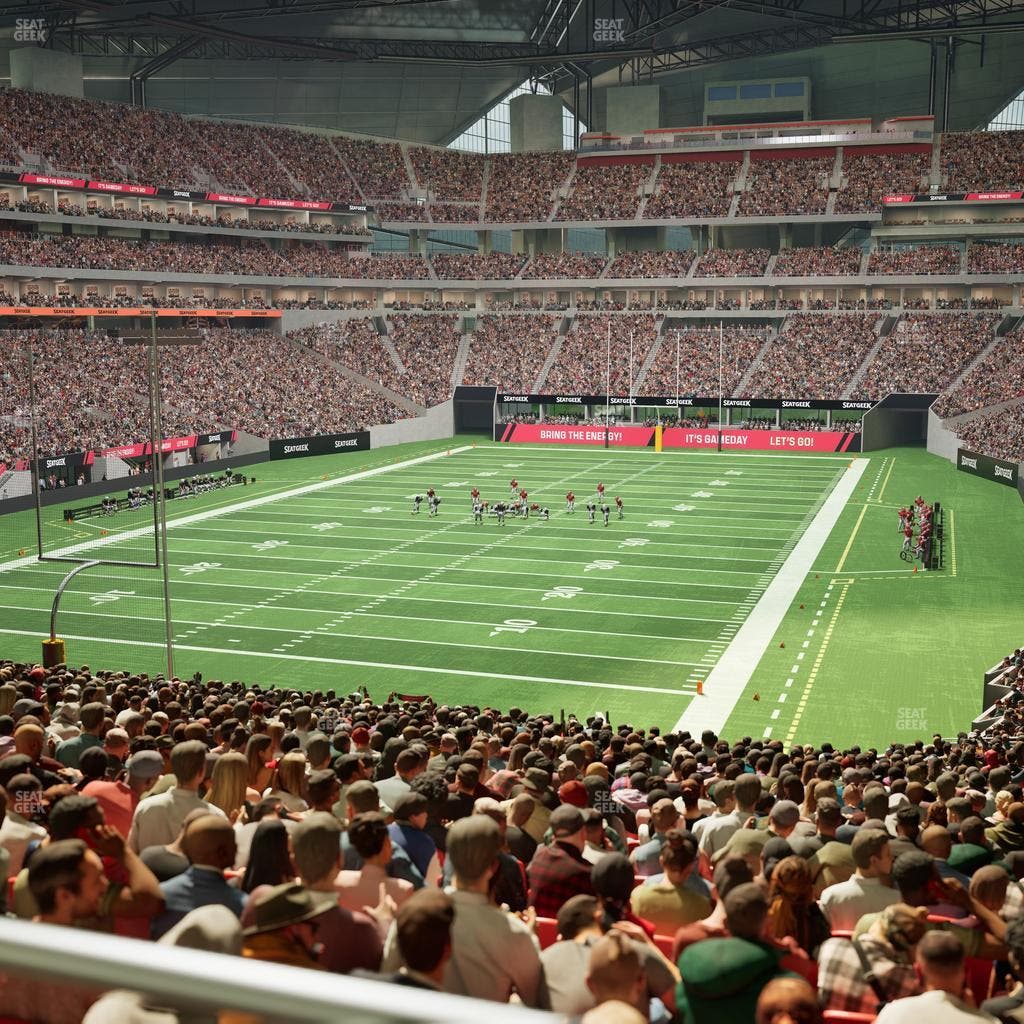 Mercedes-Benz Stadium - Section 135 Seat View