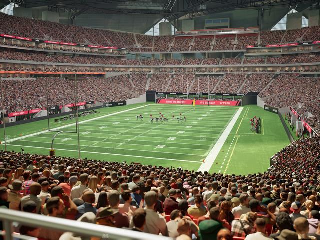 Mercedes-Benz Stadium - Section 135 Seat View