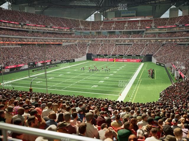 Mercedes-Benz Stadium - Section 135 Seat View