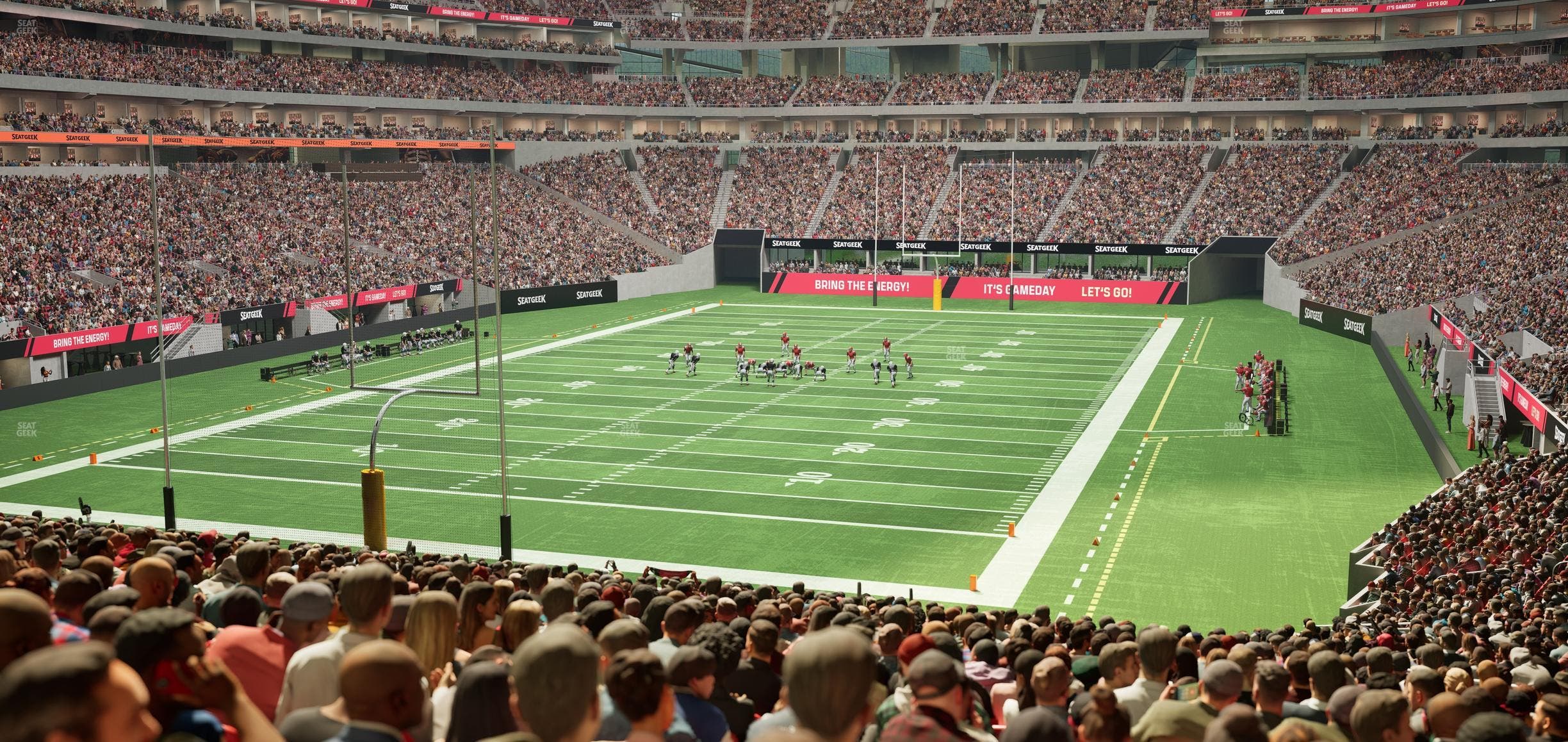 Mercedes-Benz Stadium - Section 135 Seat View