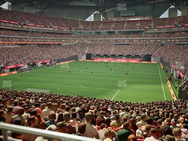 Mercedes-Benz Stadium - Section 135 Seat View