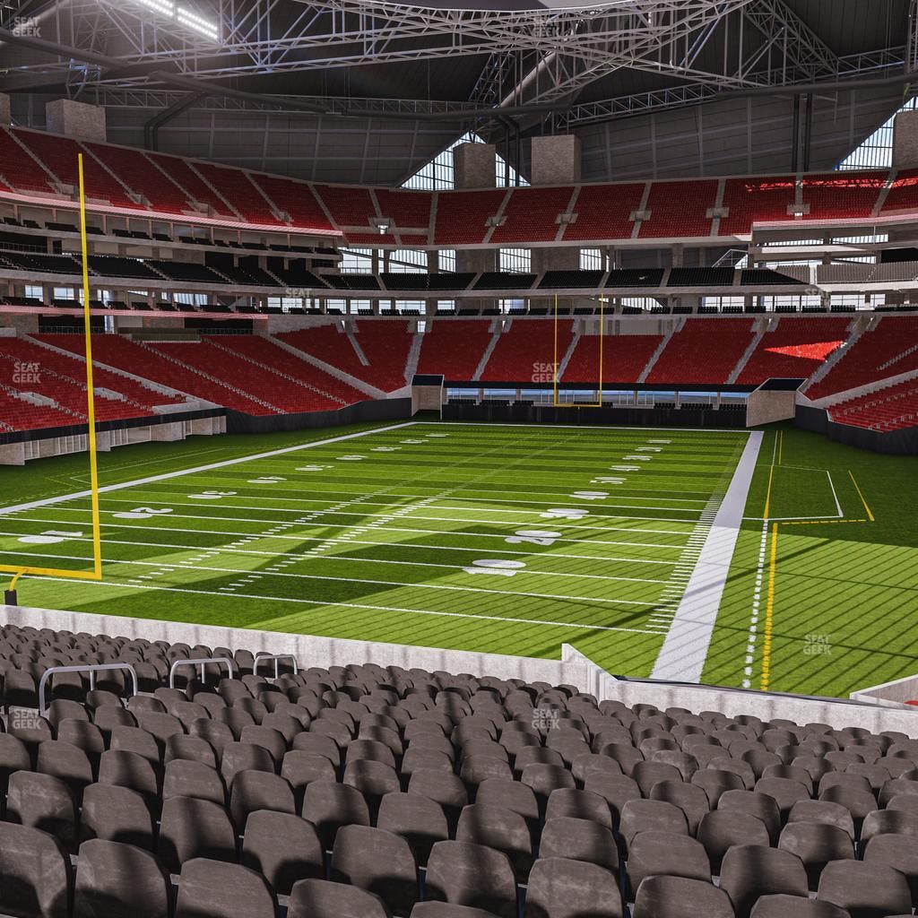 Mercedes-Benz Stadium - Section 135 Seat View