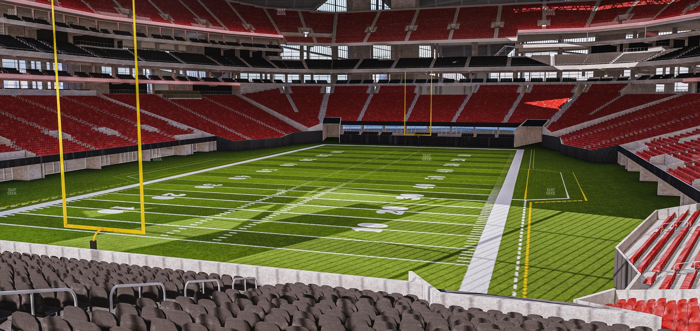 Mercedes-Benz Stadium - Section 135 Seat View