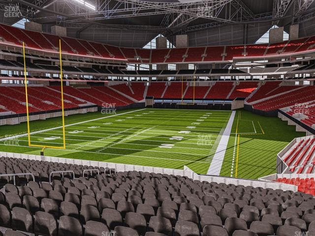 Mercedes-Benz Stadium - Section 135 Seat View
