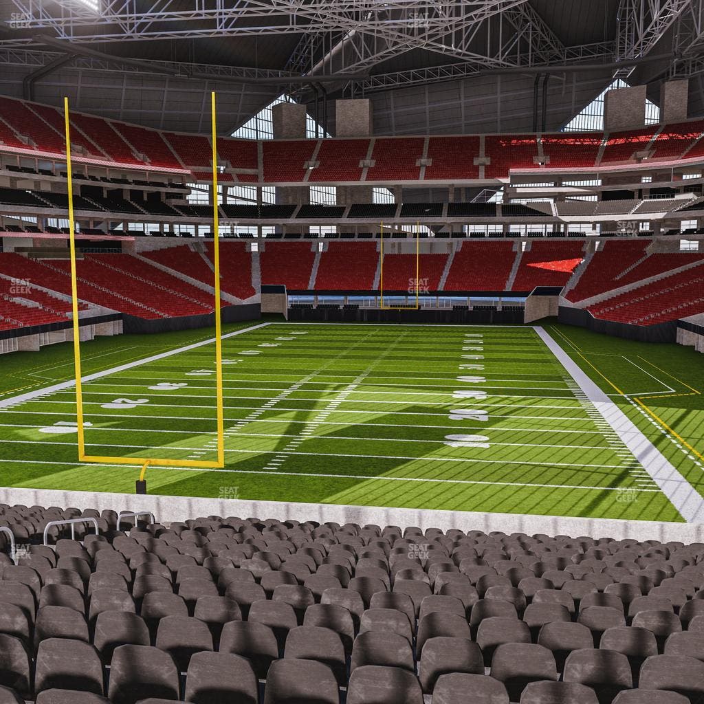 Mercedes-Benz Stadium - Section 136 Seat View