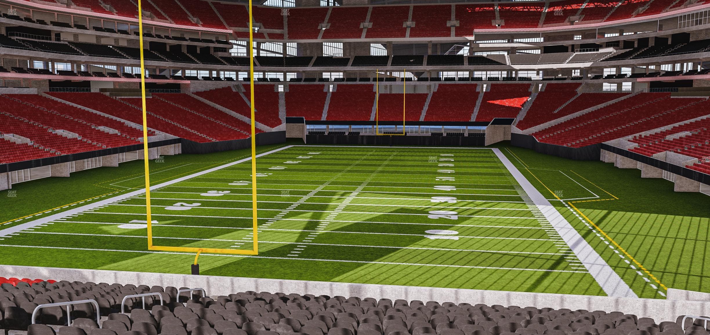 Mercedes-Benz Stadium - Section 136 Seat View