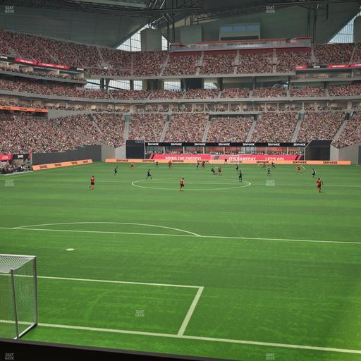 Mercedes-Benz Stadium - Section 136 Seat View