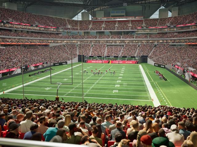 Mercedes-Benz Stadium - Section 136 Seat View