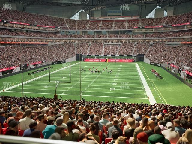 Mercedes-Benz Stadium - Section 136 Seat View