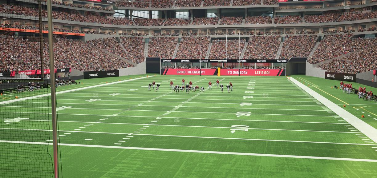 Mercedes-Benz Stadium - Section 136 Seat View
