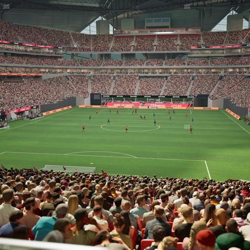 Mercedes-Benz Stadium - Section 136 Seat View